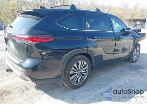 2021 Toyota Highlander Platinum from USA, damaged, VIN 5TDFZRBH3MS133216